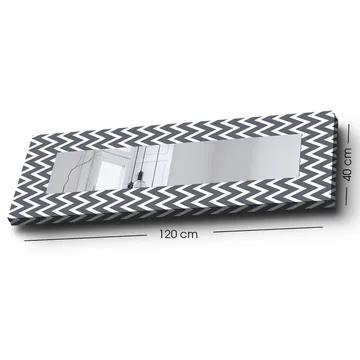 Dekorspeil 40x120 cm - Flerfarget - Interiør - Speil - Veggspeil