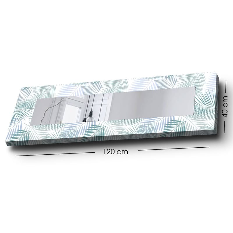 Dekorspeil 40x120 cm - Flerfarget - Interiør - Speil - Veggspeil