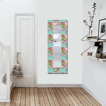 Dekorspeil 40x120 cm - Flerfarget - Interiør - Speil - Veggspeil