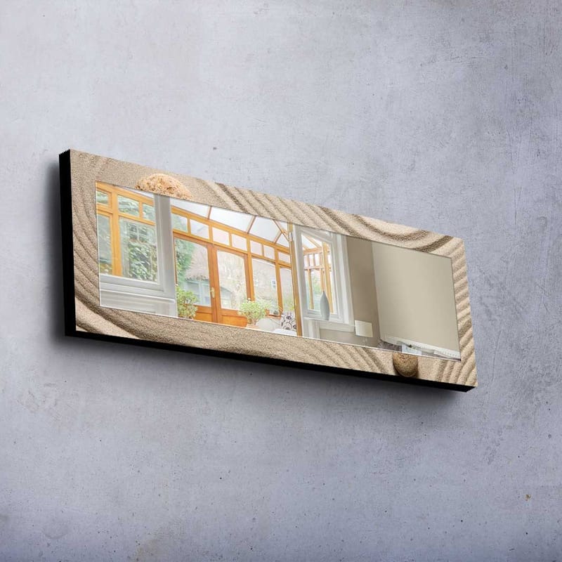 Dekorspeil 40x120 cm - Flerfarget - Interiør - Speil - Veggspeil