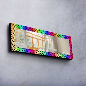 Dekorspeil 40x120 cm - Flerfarget - Interiør - Speil - Veggspeil