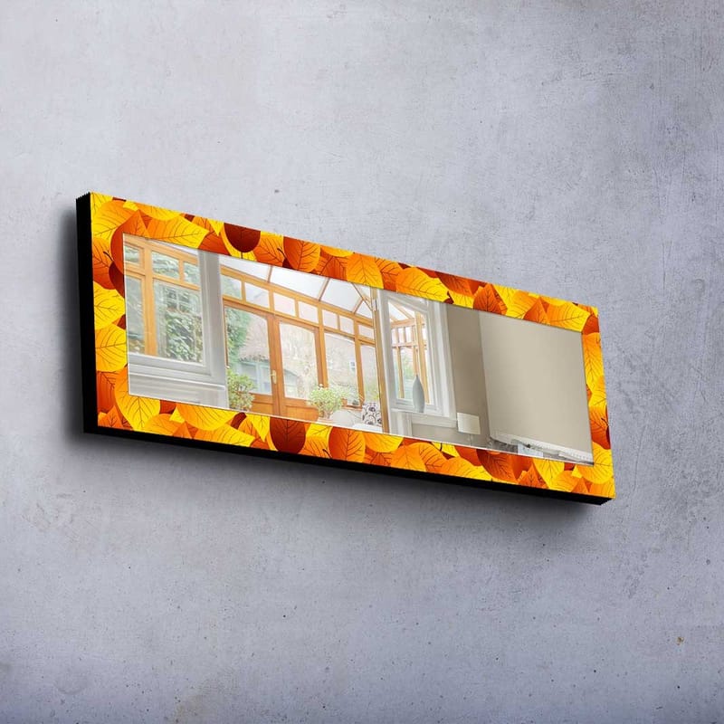 Dekorspeil 40x120 cm - Flerfarget - Interiør - Speil - Veggspeil