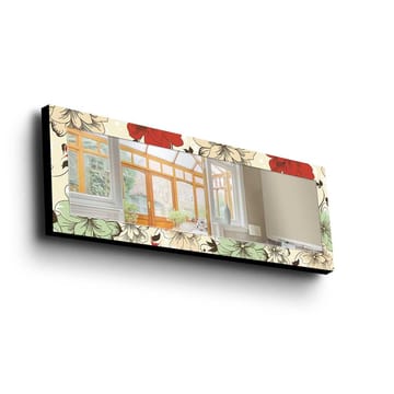 Dekorspeil 40x120 cm - Flerfarget - Interiør - Speil - Veggspeil