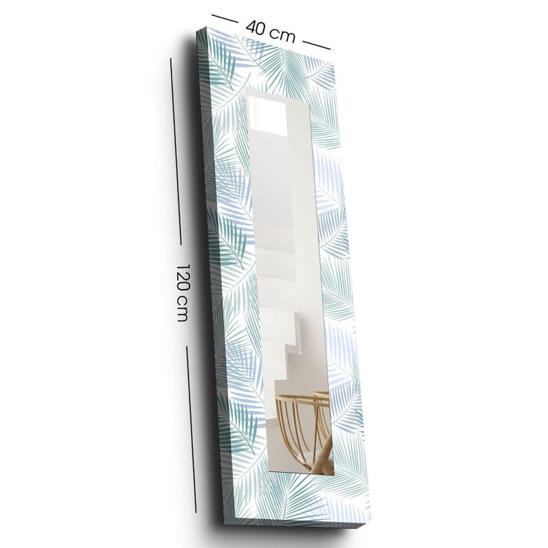 Dekorspeil 40x120 cm - Flerfarget - Interiør - Speil - Veggspeil