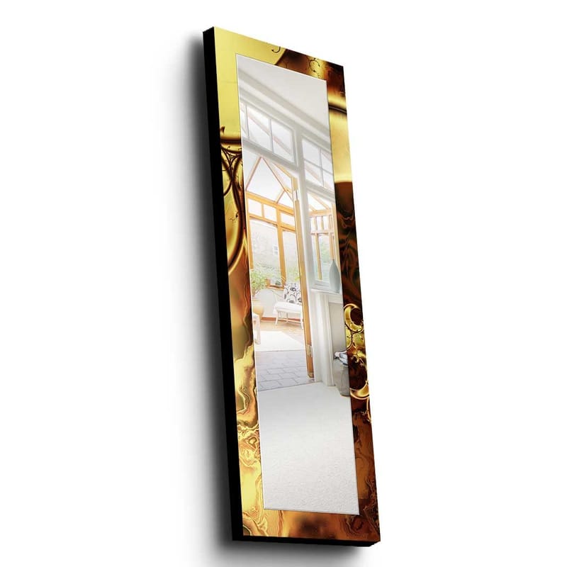 Dekorspeil 40x120 cm - Flerfarget - Interiør - Speil - Veggspeil