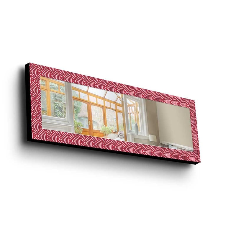 Dekorspeil 40x120 cm - Flerfarget - Interiør - Speil - Veggspeil