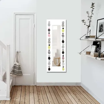 Dekorspeil 40x120 cm - Flerfarget - Interiør - Speil - Veggspeil