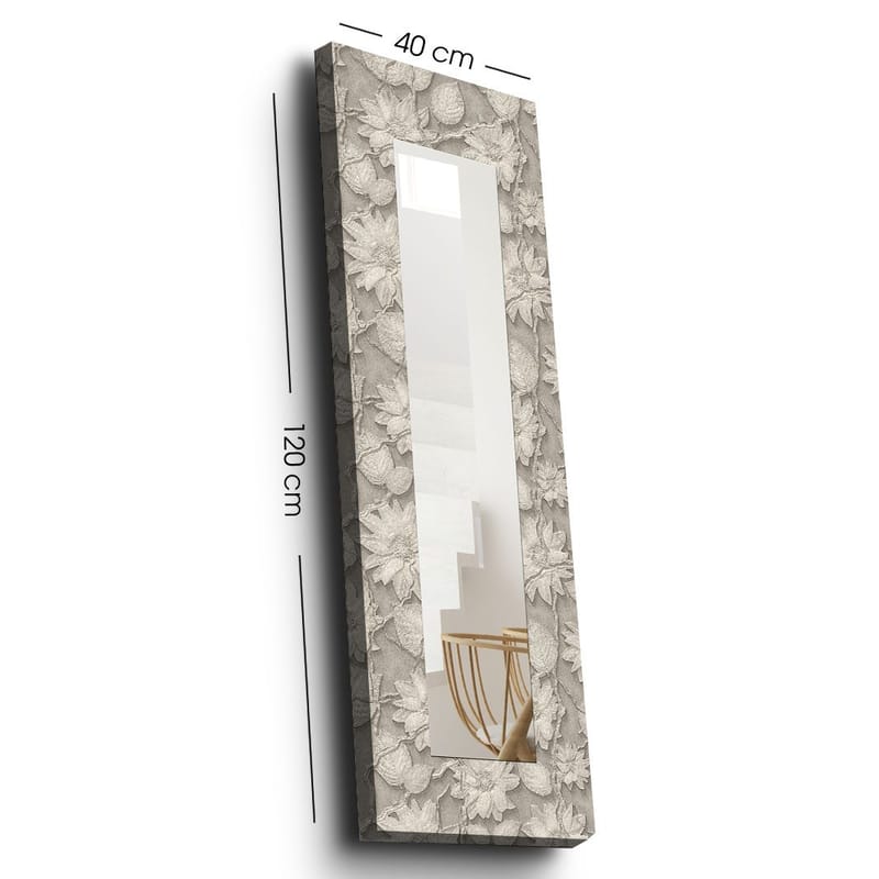 Dekorspeil 40x120 cm - Flerfarget - Interiør - Speil - Veggspeil