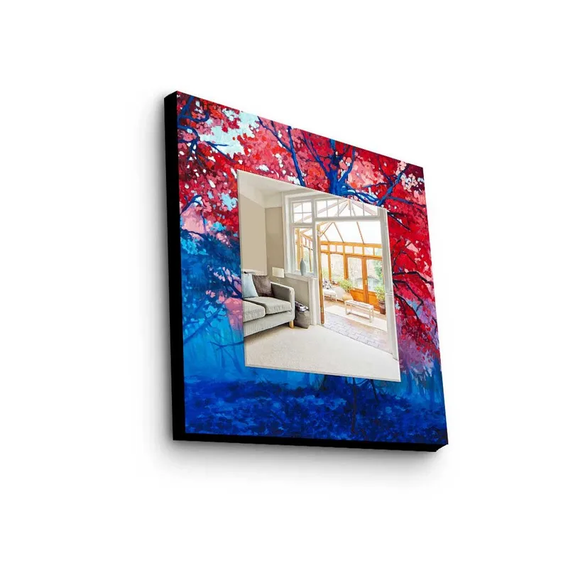 Dekorspeil 50x50 cm, Flerfarget