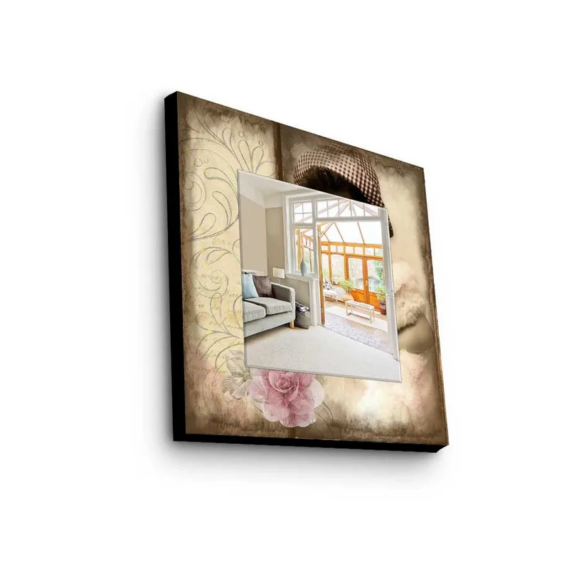 Dekorspeil 50x50 cm, Flerfarget