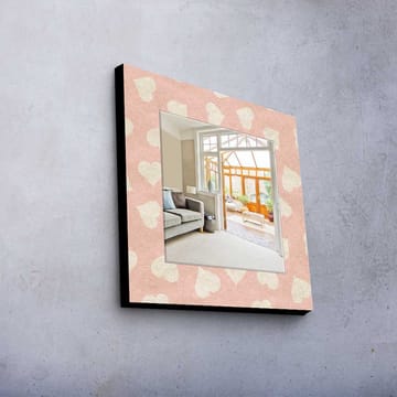 Dekorspeil 50x50 cm - Flerfarget - Interiør - Speil - Veggspeil