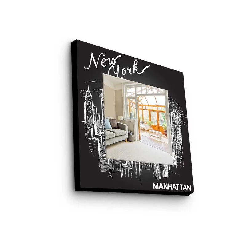 Dekorspeil 50x50 cm, Flerfarget