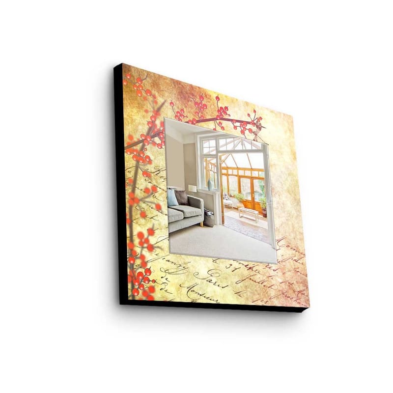 Dekorspeil 50x50 cm, Flerfarget