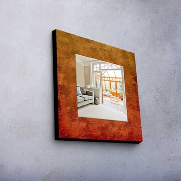 Dekorspeil 50x50 cm - Flerfarget - Interiør - Speil - Veggspeil