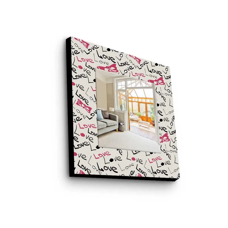 Dekorspeil 50x50 cm, Flerfarget