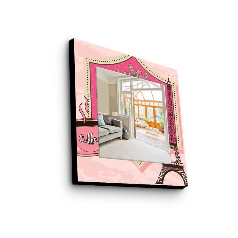 Dekorspeil 50x50 cm, Flerfarget