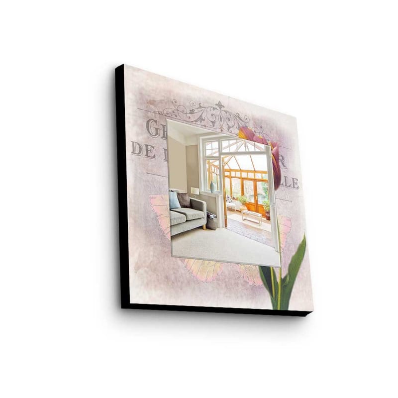 Dekorspeil 50x50 cm, Flerfarget