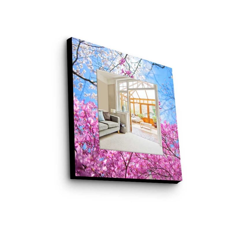 Dekorspeil 50x50 cm, Flerfarget