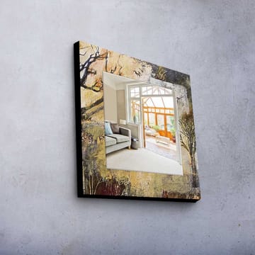 Dekorspeil 50x50 cm - Flerfarget - Interiør - Speil - Veggspeil