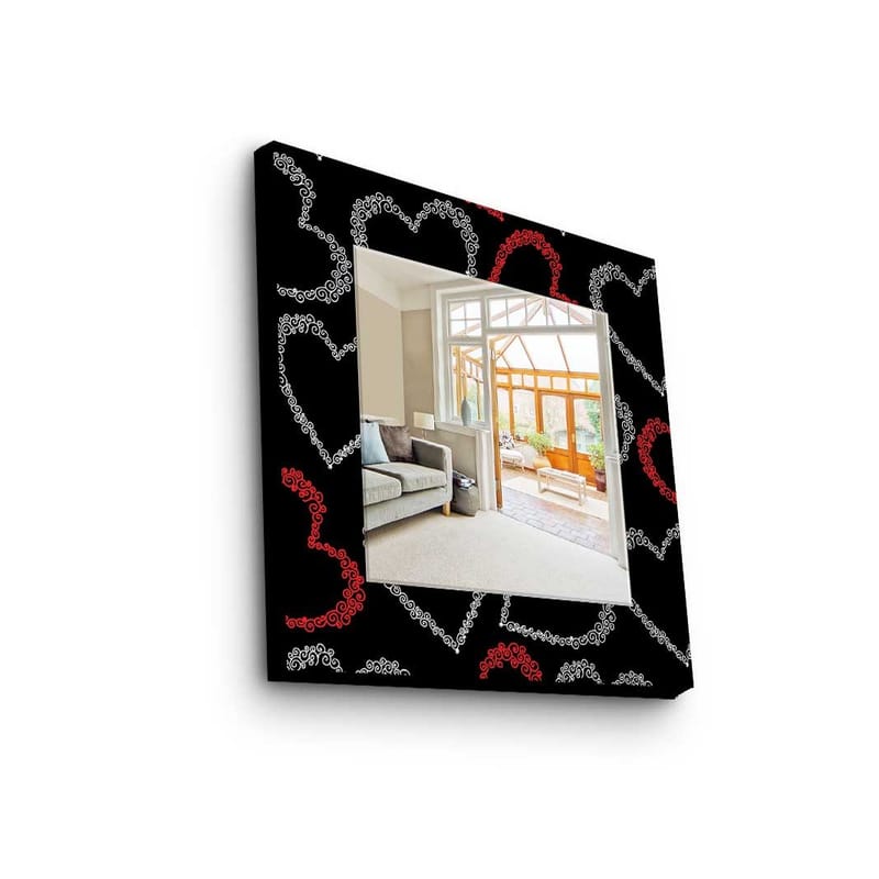 Dekorspeil 50x50 cm, Flerfarget