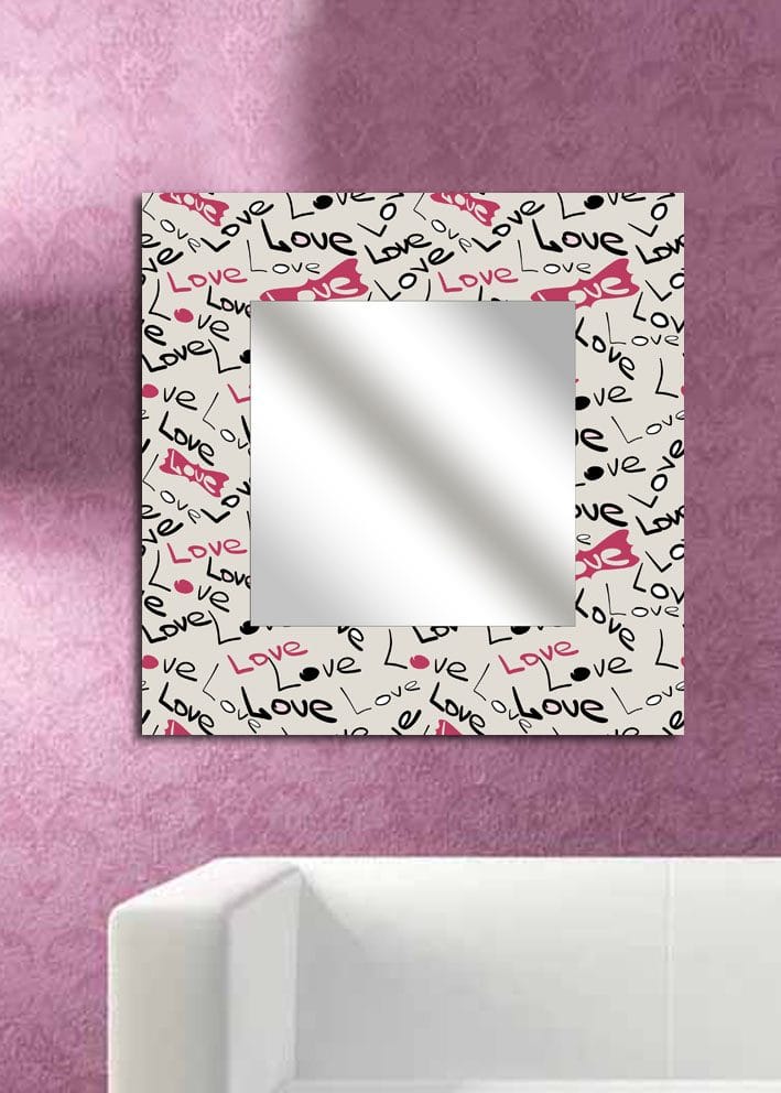 Dekorspeil 50x50 cm, Flerfarget