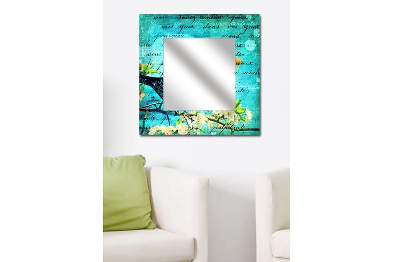 Dekorspeil Krasnaja 50x50 cm Abstract - Plexiglass / flerfarget - Gangspeil - Veggspeil