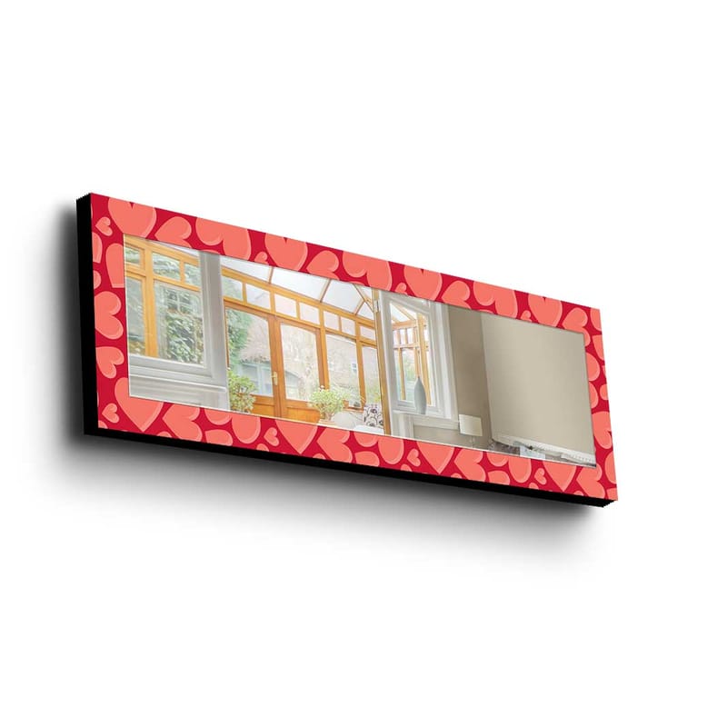 Denisova Dekorspeil 40x120 cm Christmas - Speilglass / stoff / flerfarget - Gangspeil - Veggspeil