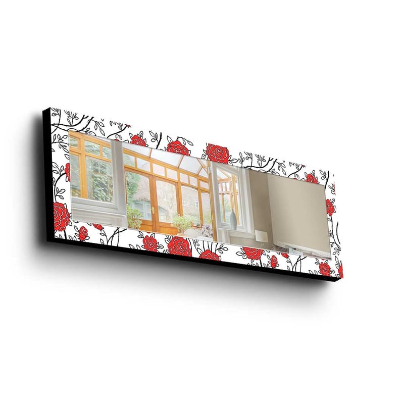 Denisova Dekorspeil 40x120 cm Christmas - Speilglass / stoff / flerfarget - Interiør - Speil - Veggspeil