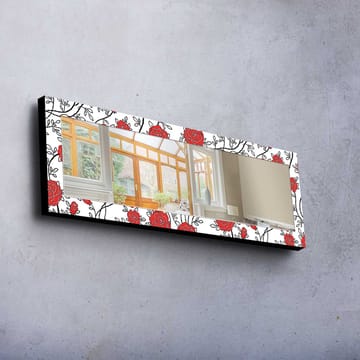 Denisova Dekorspeil 40x120 cm Christmas - Speilglass / stoff / flerfarget - Interiør - Speil - Veggspeil