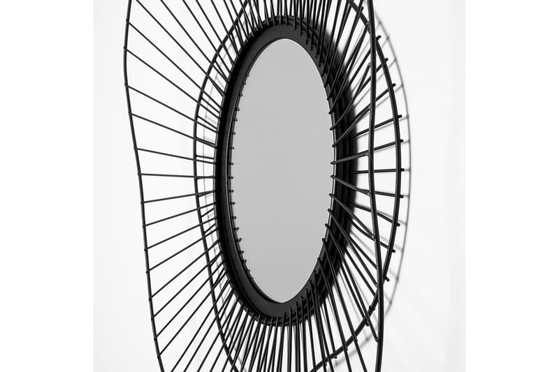 Euro Flora Speil - Svart - Interiør - Speil - Veggspeil