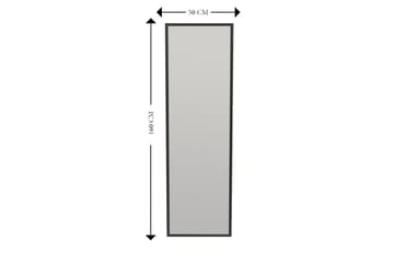 Falesia Speil 50 cm Rektangulær - Svart - Interiør - Speil - Veggspeil