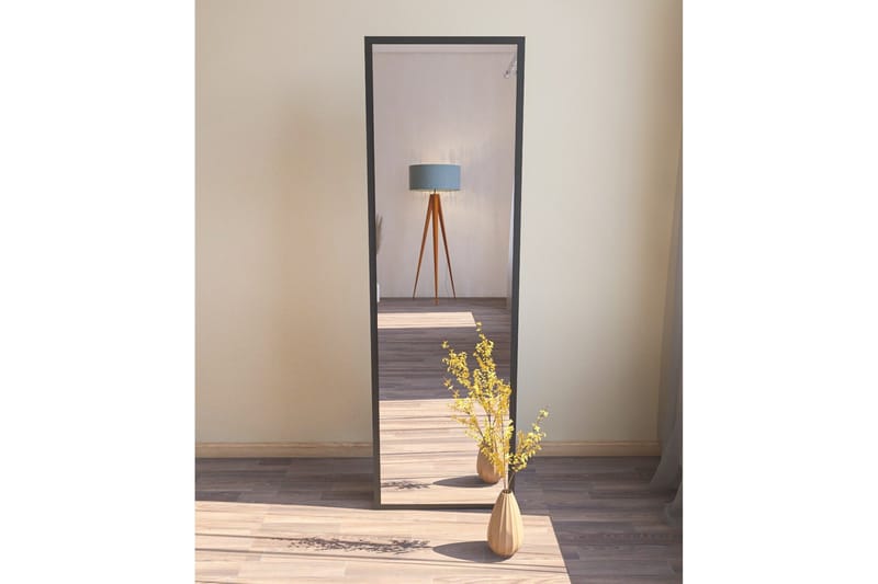 Falesia Speil 50 cm Rektangulær - Svart - Interiør - Speil - Veggspeil