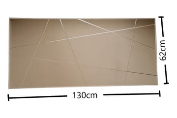 Fellwock Dekorasjonsspeil 62 cm - Sølv - Interiør - Speil - Veggspeil