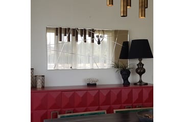 Fellwock Dekorasjonsspeil 62 cm - Sølv - Interiør - Speil - Veggspeil