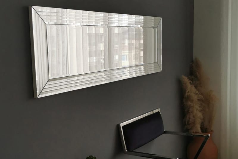 Foresee Dekorasjonsspeil 120 cm - Sølv - Interiør - Speil - Veggspeil