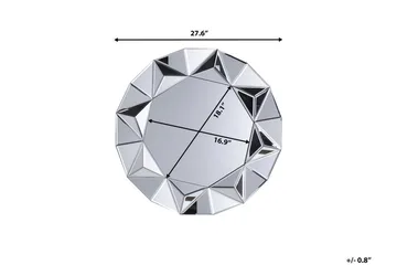 Habay Speil 70 cm - Sølv - Interiør - Speil - Veggspeil