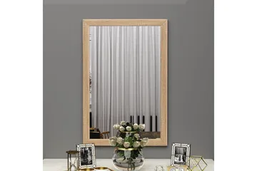 Iuydu Speil 50 cm Rektangulær - Tre/Natur - Interiør - Speil - Veggspeil