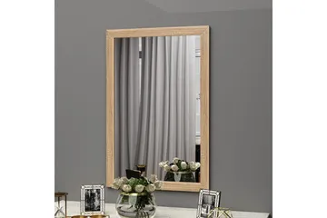 Iuydu Speil 50 cm Rektangulær - Tre/Natur - Interiør - Speil - Veggspeil