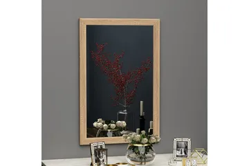 Iuydu Speil 50 cm Rektangulær - Tre/Natur - Interiør - Speil - Veggspeil