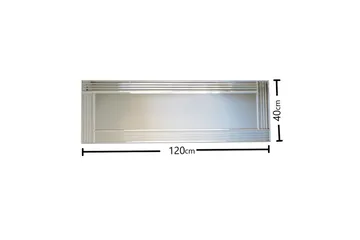 Jakerah Dekorasjonsspeil 120 cm - Sølv - Interiør - Speil - Veggspeil