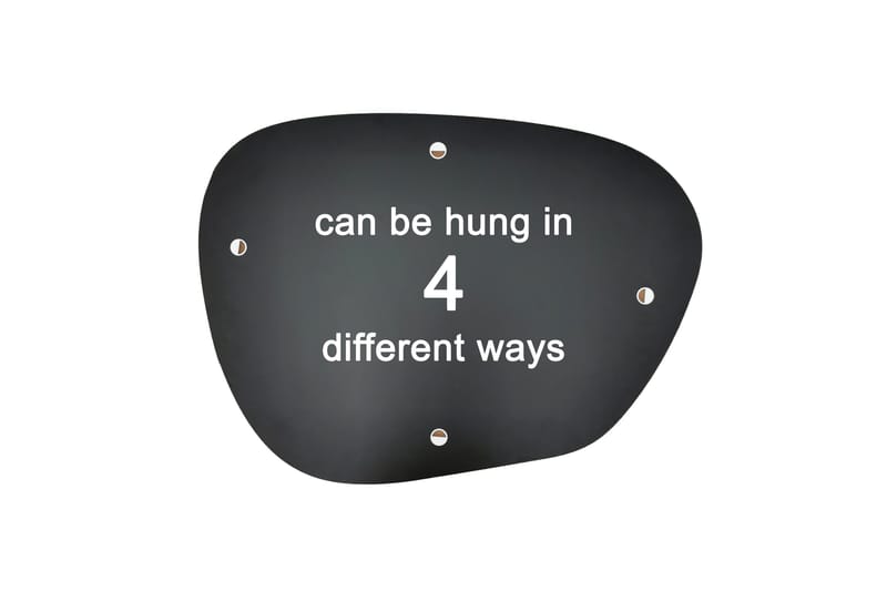 Jatusana Veggspeil 70x90 cm - Transparent - Interiør - Speil - Veggspeil