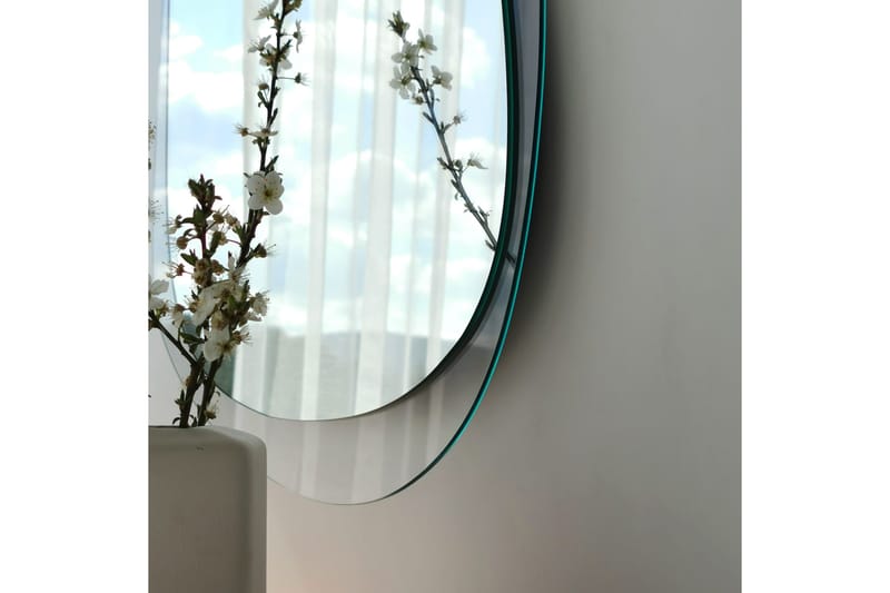 Lepinas asymmetrisk veggspeil 55x75 cm - Herdet Glass - Interiør - Speil - Veggspeil