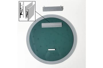 Lepinas Veggspeil Rund 65 cm - Herdet Glass - Interiør - Speil - Veggspeil