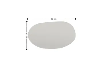Lopi Speil 52 cm Asymmetrisk - Svart - Interiør - Speil - Veggspeil