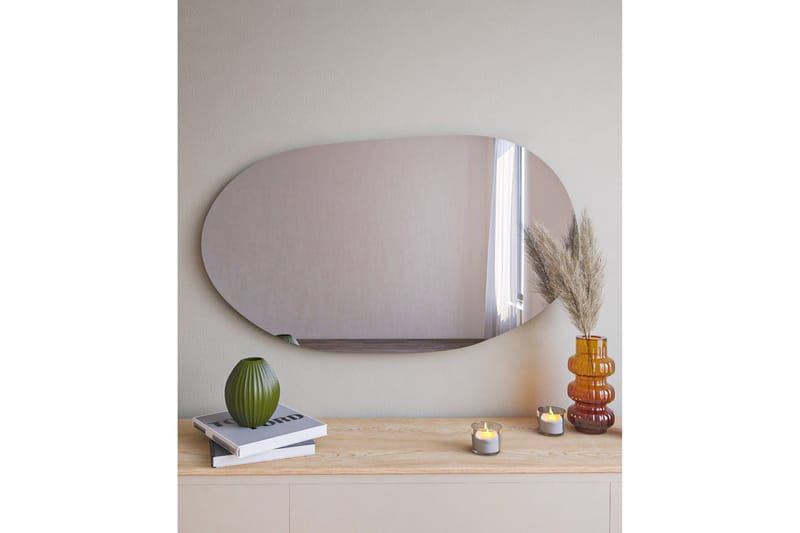 Lopi Speil 52 cm Asymmetrisk - Svart - Interiør - Speil - Veggspeil