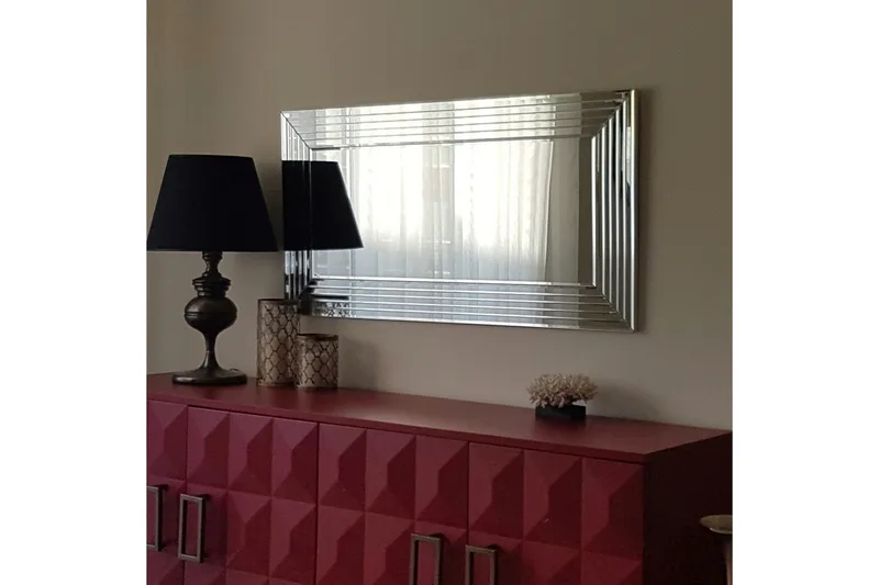 Marca Dekorasjonsspeil 65 cm - Sølv - Interiør - Speil - Veggspeil