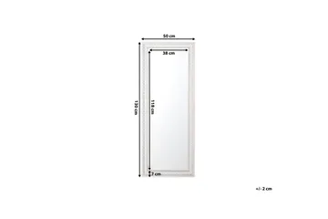 Mauleon Speil 50 cm - Hvit - Interiør - Speil - Veggspeil