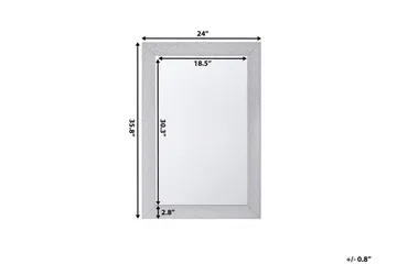 Mervent Speil 61 cm - Sølv - Interiør - Speil - Veggspeil