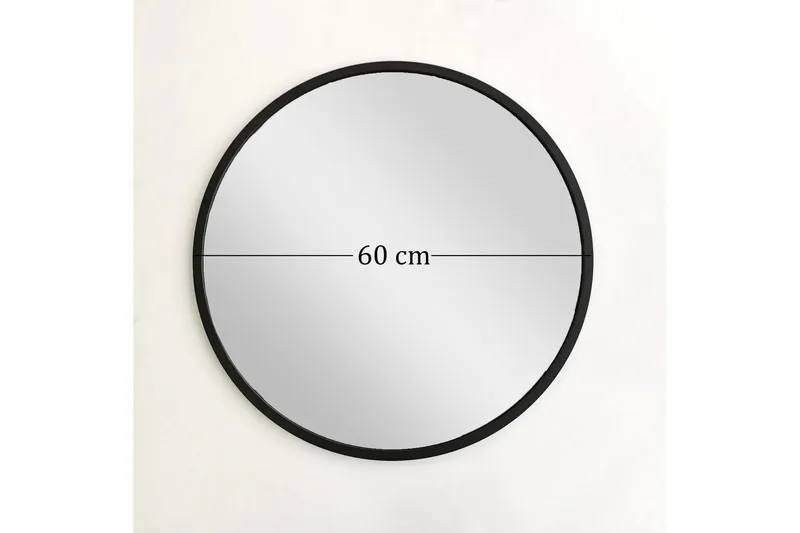 Mirror Svart - Metall/Svart - Interiør - Speil - Veggspeil