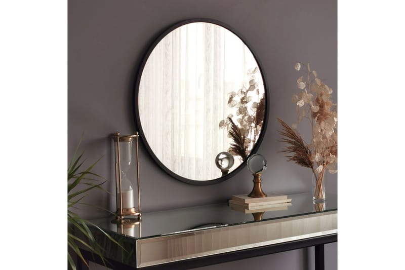 Mirror Svart - Metall/Svart - Interiør - Speil - Veggspeil